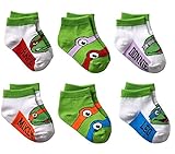 Teenage Mutant Ninja Turtle Todderl Socks 2T-4T