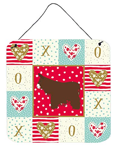 Caroline's Treasures CK5279DS66 Poitou Poiteuin Donkey Love Wall or Door Hangin…