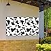 Cow Print Backdrop Banner Cow Farm Animal Themed Party Favor Cow Print Party Decorations Western Cowboy Party Backdrop Banner for Farm Animal Party Picnic Supplies, 72.8 x 43.3 Inch