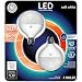 GE LED 40W Equivalent Soft White G16 Globe White Candelabra Base Dimmable LED Light Bulb