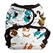 Best Bottom Cloth Diaper Shell-Snap, Fox Trot