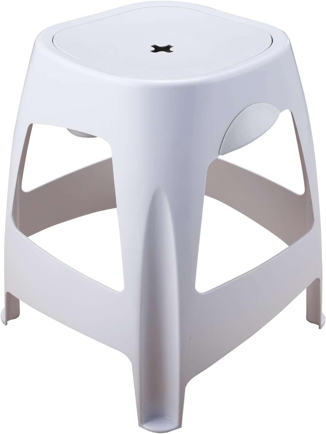 Badhocker Dusch-Hocker für Bad, Dusche, Haushalt mit Aufbewahrung und ...