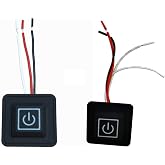 Heated Clothing Temperature Controller, 3-Speed Switch for 3.7V-12V Heating Pads, Jackets, Gloves