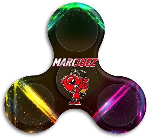 Marc Marquez MotoGP 93 The Ant Cartoon Tri Fidget Hand Spinner, Finger Toy, Great Gift For ADD, ADHD, Anxiety And Autism Adult Children