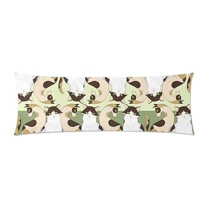 Interestprint Body Pillow Cover Cute Koala Polyester Pillow