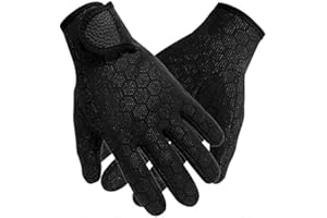 1.5MM Anti-Slip Wetsuit Gloves Neoprene Scuba Gloves Thermal Diving Gloves Snorkeling Kayaking Sailing Gloves Paddle Surf Swi