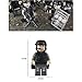 lmoulse Army Men Action Figures Military Base Set Army Toys of WW 2 Plastic Army Men Military Soldier Battle Group Battlefield Accessories Playset with Play Bucket - 300+ Pieces