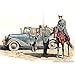 Master Box WWII SDKFZ 2 Type 170VK German Radio Car (with 4 Figs and Horse) Figure Model Building Kits (1:35 Scale)