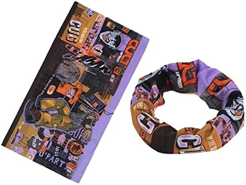Cartoon Rock Sports Outdoor Cycling Bicycle Seamless Magic Scarf Multifunctional Sunscreen Scarves Mask