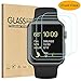 Tourist [3 Pack] Compatible for Apple Watch Tempered Glass Screen Protector 42mm Series 3/2 / 1, 9H Hardness, Anti-Fingerprint, Anti-Bubble Easy Installation [Only Covers The Flat Area (3 Pack)