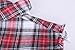NUTEXROL Men's Casual Flannel Plaid Shirt Sleeveless Cotton Plus Size Vest