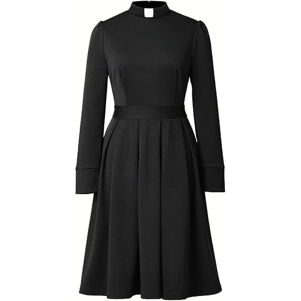 BCBGeneration Women's Flare Long Sleeve Dress, Black, Large at Amazon  Women's Clothing store