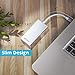 USB C Hub HDMI Adapter - USB HUB SD Card Reader - 3 USB 3.0 Ports - Type C 3.1 Charging Port - USB C multi adapter for MacBook - Grey