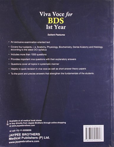 VIVA VOCE FOR BDS IST YEAR(ACCORDING TO LATEST DCI SYLLABUS) 1