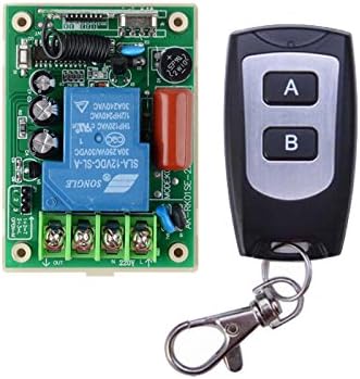 TengtaidaX 220V 30A Relay 3000W Wireless Remote Control Switch Receiver Transmitter 433MHZ Remote Control Lighting/Lamp LED Water Pump