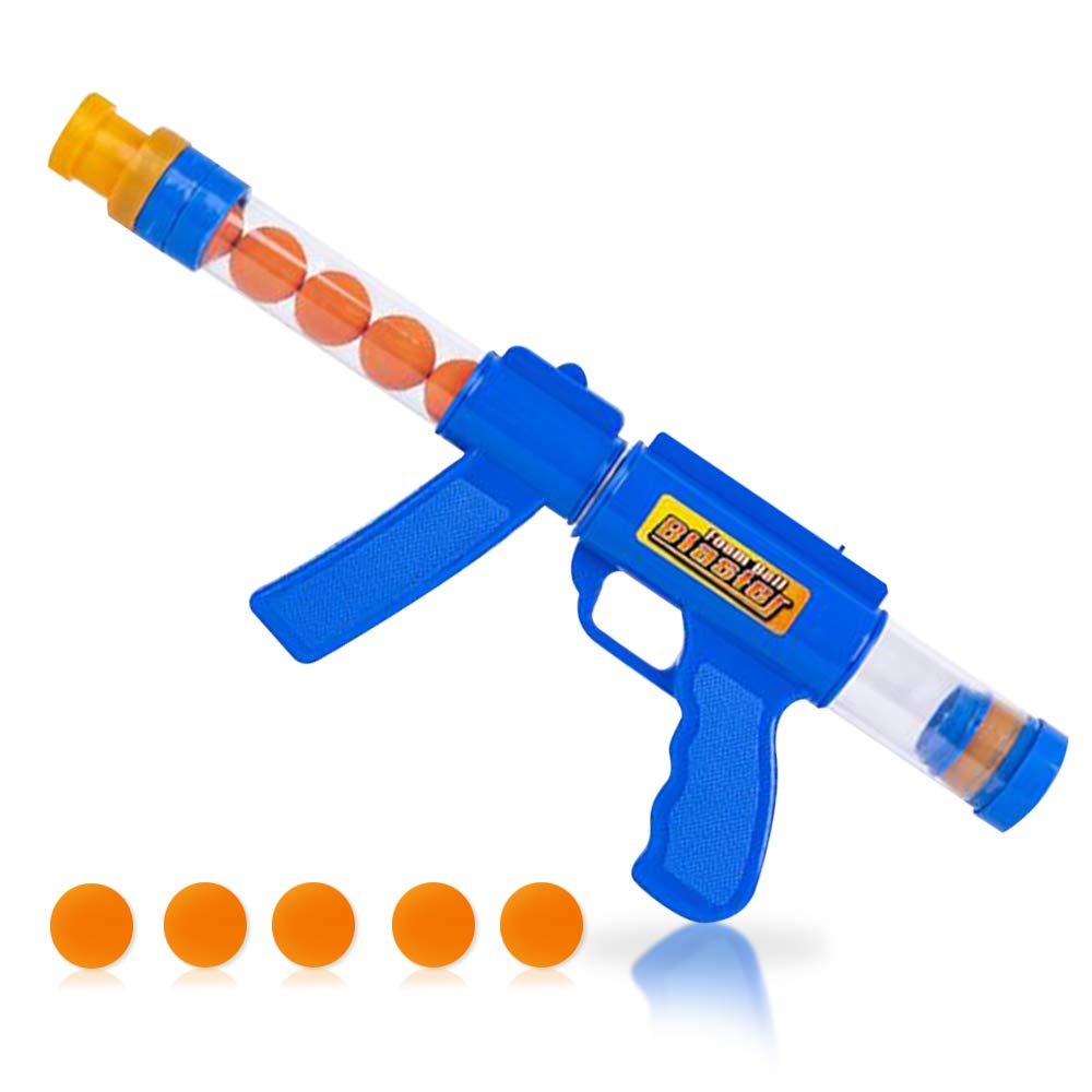 Photo 1 of ***(HEAVILY USED/ MINOR DAMAGE)***ArtCreativity Foam Ball Launcher with 8 Balls, Pump Action Shooting Toy Blaster for Kids, Outdoor Summer Fun, Fetch Toy for Dogs, Best Holiday or Birthday Gift for Boys and Girls