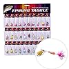 BLISSWILL-30Pcs-Metal-Fishing-Lures-Crankbait-Spinner-Baits-Assorted-Fish-Hooks-Tackle-For-Pike-Trout-Salmon-Bass BLISSWILL-30Pcs-Metal-Fishing-Lures-Crankbait-Spinner-Baits-Assorted-Fish-Hooks-Tackle-For-Pike-Trout-Salmon-Bass