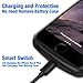 BrexLink iPhone 6 Plus /6s Plus Battery Case,7200mAh High Capacity Protective Battery Case, Fast Charging Rechargeable External Battery Pack with LED Indicator,Compact Power Bank iPhone 6P/6sP (Black)
