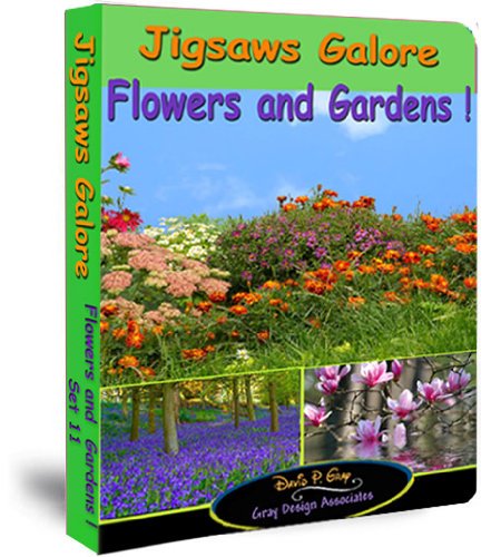 Jigsaws Galore Flowers and Gardens Set 11