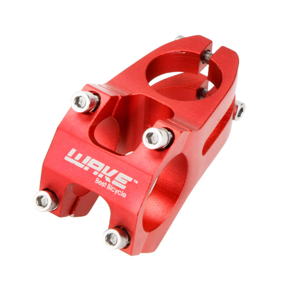 Lixada Cycling Bicycle Aluminium Alloy MTB Mountain Bike Handlebar Stem 31.8mm Red