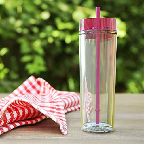 4 Classic+Insulated+Skinny+Tumblers+Acrylic