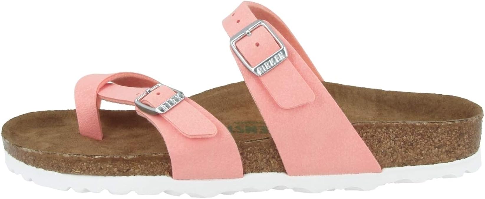 brushed flamingo birkenstock