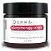 Deep Therapy Cream - Advanced Soothing & Hydrating Cream - EGF, Jojoba, Almond Oil, Rose Hip, Peptides & More - Calming Rich Cream