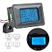 Linkstyle AC 110V-250V 100A LCD Digital Current Volt Watt Power Energy Frequency Meter Kwh Ammeter Voltmeter with Shunt primary