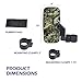 2020 UTV Broader Rear View Side Mirror, ISSYAUTO Break Away Mirrors with 1.75