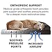 Furhaven Pet Dog Bed | Orthopedic Faux Fleece & Chenille Soft Woven Traditional Sofa-Style Living Room Couch Pet Bed w/ Removable Cover for Dogs & Cats, Coffee, Smallthumb 4