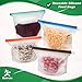 Bistrosa Reusable Silicone Food Bags & Mesh Produce bags