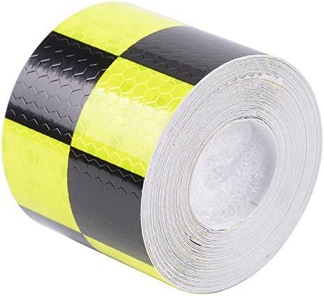 Reflective Safety Tape 2" x 30' Adhesive Tape for Bicycle Motor Helmet Stair Steps