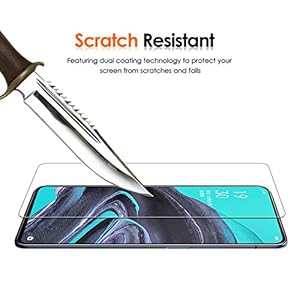 VGUARD 3 Pezzi Pellicola Protettiva in Vetro Temperato per Oppo Reno 2 / Samsung Galaxy A52 / A52S 5G / M31s / S20 Fe… - immagine 4