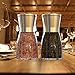 Salt and Pepper Grinder Set- Replaces Salt and Pepper Shakers-Adjustable Grinding with These Spice Grinders (6.00Fl OZ/150ML)