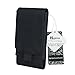 Huijukon Molle Tactical Phone Pouch Large Smartphone Pouch Belt Holster Case for iPhone 11 XS iPhone 11 XS Pro Galaxy S10 Galaxy S10 Plus Note 10 (Black)