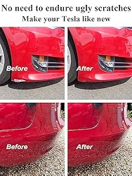 SYOAUTO Touch up Paint Red Fit for Tesla Model Y 3
