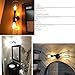 Airposta 2-Light Industrial Bathroom Vanity Light Farmhouse Metal Cage Vintage Vanity Wall Sconce Lighting Edison Black Rustic Oil Rubbed Bronze Wall Light Fixture for Bathroom Mirror Dressing Table
