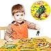 Perfect Life Idea Farm Tractor Vehicle Puzzle Track Play Set - Battery Operated Toy Themed Style Vehicle Runs on Interchangeable Puzzle Tracks - Make up to 50 Track Combinations