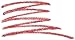 Rimmel Exaggerate Lip Liner Ravish, 1 count, Long Lasting Twist Up Mechanical Lip Color Pencil, Slanted Tip for Precise Application