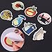 Jiquan My Neighbor Totoro Stickers, Waterproof Vinyl Decal Stickers for Car, Laptop, Phone, Luggage, 21PCS/Set