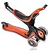 Globber Evo 3 Wheel 5-in-1 Convertible Scooter (Red)