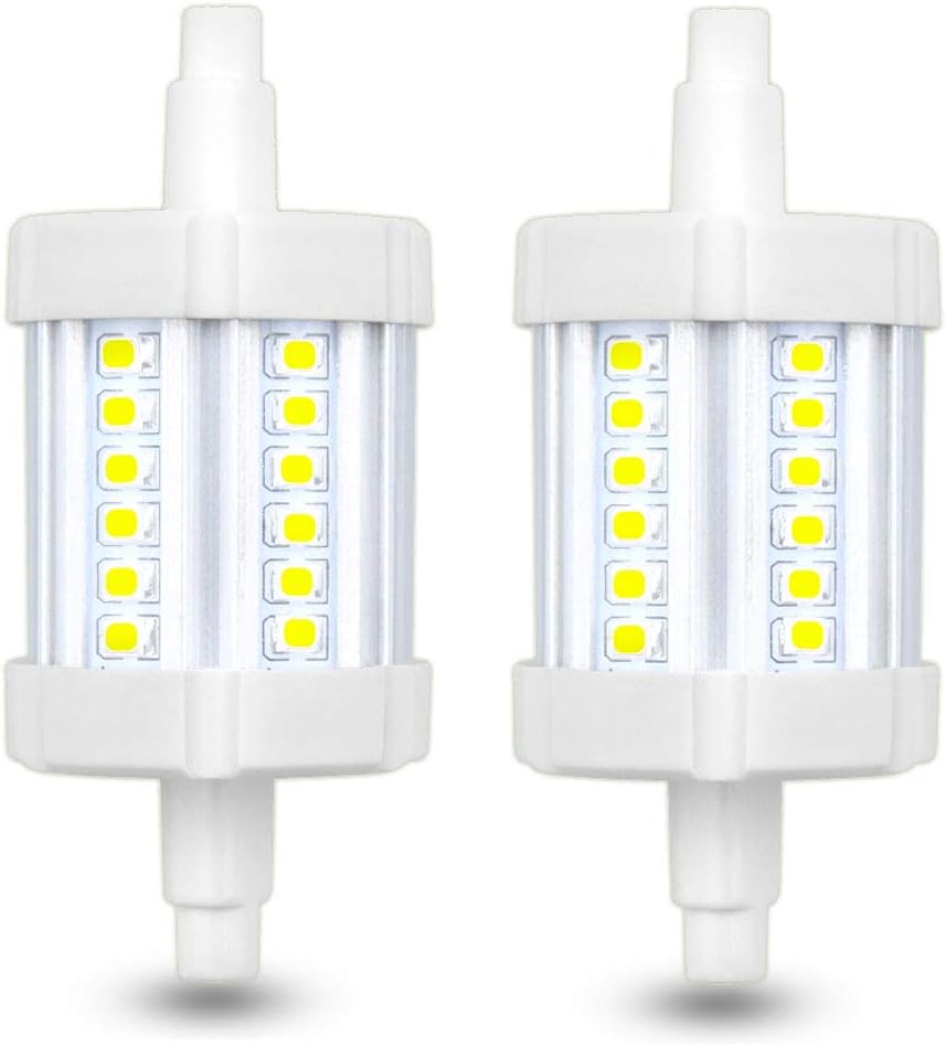 Bonlux LED R7S Bulb 78MM Bulb J Type LED Light Bulb, 6 Watt LED J78 R7S ...
