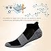 Well Knitting Men's Crew Quarter Ankle Sports Copper Socks
