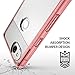 Ringke Fusion Compatible with Google Pixel 2 Case Crystal Clear Minimalist Transparent PC Back TPU Bumper Drop Protection Scratch Resistant Natural Shape Protective Cover Pixel 2 - Rose Gold
