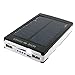 30000mAh Dual USB Portable Solar Battery Charger Power Bank For Cell Phone Samsung Htc Ipad