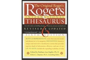 Roget's International Thesaurus, Indexed, Sixth Edition Revised & Updated