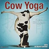Cow Yoga Mini 2019 Wall Calendar by 