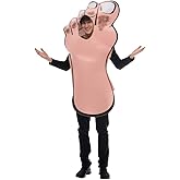 EraSpooky Adult Funny Foot Costume Halloween Couple Match Outfit, Adult Size