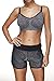 CHJPro Women's Seamless Wire-Free Maternity Bra Bralette with Free Extender,US-601-2Pack-Grey-L