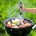Digital Meat Thermometer for Grilling , (with Ready Alarm) - Ankway Instant Read Meat Thermometer with Long Probe for Thanksgiving Cooking, Grilling and Barbecue Turkey